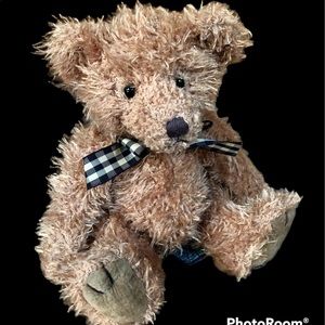 Wellington stuffed bear by Russ, adorable!